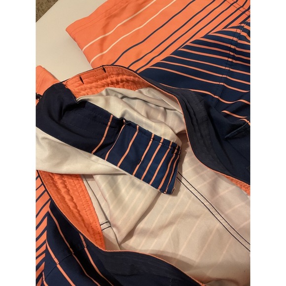 Old Navy Swim Trunks Gradient Stripe Quick Dry Board Shorts Size 34 - Picture 6 of 8